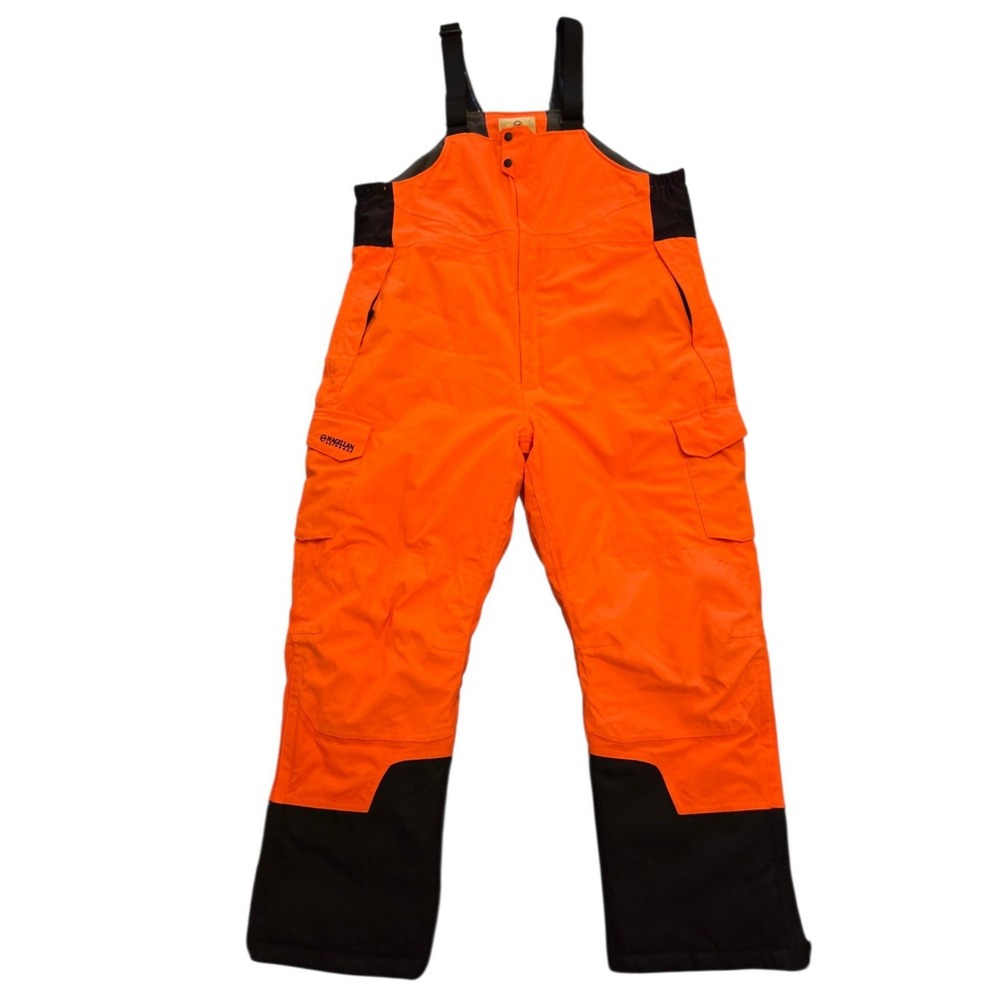 Magellan Outdoors Mens 2XL Blaze Orange Waterproof Insulated Hunting Bibs